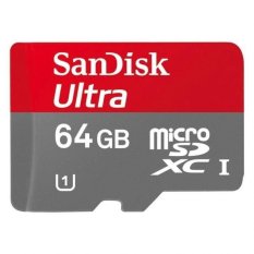 Sandisk Ultra Micro SDHC Card UHS-1 Class 10 - 30MB/s - 64GB With SD Card Adapter