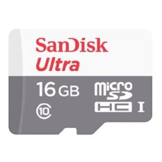 Sandisk Ultra Micro SDHC Class 10 16GB With SD Card Adapter