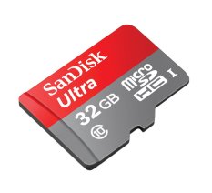 Sandisk Ultra MicroSD 32GB Class 10 with Adapter - 80Mbps