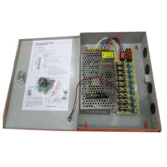 secure power supply adaptor cctv panel box 12v 10a 9ch lazada indonesia secure power supply adaptor cctv panel box 12v 10a 9ch lazada indonesia