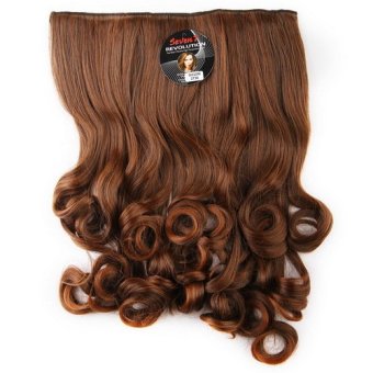 seven 7 revolution hair clip sosis keriting light brown seven 7 revolution hair clip sosis keriting light brown