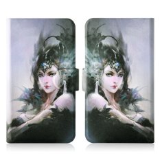 Sexy Beautiful Sorceress Witch PU Leather Flip Case Cover For LG Optimus L9 P760 P765