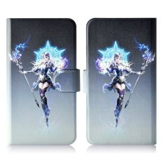 Sexy Sorceress Magic Wand PU Leather Flip Case Cover For LG Optimus L9 P760 P765