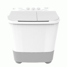 Sharp Mesin Cuci 2 Tabung ES - T65MW - GK - 6.5 kg