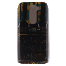 Silicone Pattern Clear TPU Gel Back Cover Skin Soft Case for LG G2 Mini G2Mini (Multicolor) (Intl)