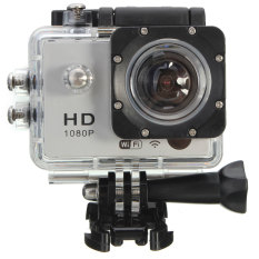 SJ6000 Wifi w/ Wrist Click Anti Shake DSP FPV 1080P HD Sports Action Camera DV (Silver) - INTL