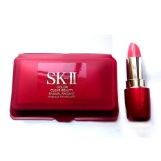 SK-II Paket Kosmetik Foundation & Lipstik - Enamel Foundation 1Gr & Lipstik no.111