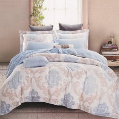 Sleep Buddy Set Sprei dan Bed Cover Grace Sutra Tencel