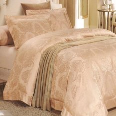 Sleep Buddy Set Sprei dan Bed Cover Grand Cappucino Sutra Tencel