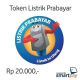 Smartpay PLN Token Listrik Prabayar Rp 20.000,-