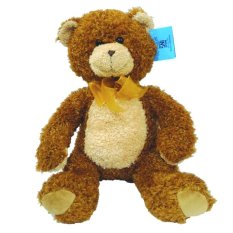 Smiley Kids Boneka Beruang / Teddy Bear - Coklat - Aurora L