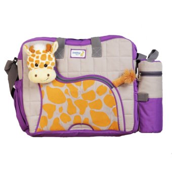 snobby tas bayi besar saku aplikasi boneka tbsd giraffe series tpt 1577 ungu tas bayi snobby tas bayi besar saku aplikasi boneka tbsd giraffe series tpt 1577 ungu tas bayi