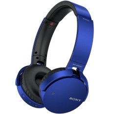 Sony Bluetooth Headphone Extra Bass MDR-XB650BT - Biru