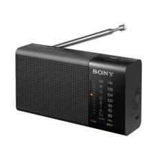 Sony ICF-P36 Horizontal Portable Radio with 57mm speaker unit (Black)