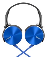 Sony MDR-XB450AP Extra Bass Headphones - Biru