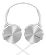Sony MDR-XB450AP Extra Bass Headphones - White