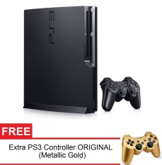 Sony Playstation 3 Slim 120GB Full Game + Extra PS3 Controller