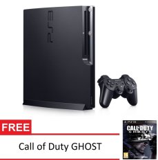 Sony PS3 Playstation 3 Slim 160GB + Gratis Game Call of Duty Ghost