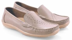 Spiccato SP 523.02 Sepatu Formal Heels Wanita - Bahan Leather - Bagus Dan Cantik - Krem Tua