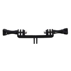 Sport Cam Twin Adapter Mount w/ 2 Screw for GoPro, Xiaomi Yi, Brica B-PRO 5 & SJ4000/5000