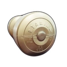 Stamina dumbbell Plastic 5 kg Gold