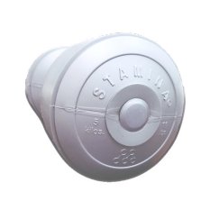 Stamina dumbbell Plastic 5 kg Silver