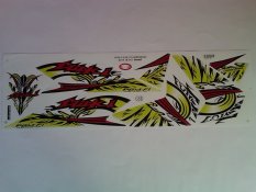 Stiker Motor Vario Techno - Stiker Motor / Striping Motor Vario Techno 110 Kuning