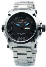 Swiss Army SA7169 Silver Biru - Jam Tangan Pria - Stainless Steel