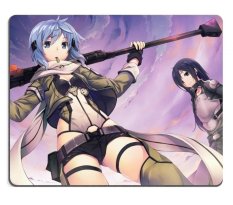 Sword Art Online SAO Sinon Anime Game Gaming Mouse Pad (Multicolor) (Intl)