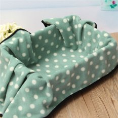 Teamwin Polar Fleece Soft Warm Dog Cat Rabbit Puppy Bed Blanket Mat Cover Large Size light green (Intl)