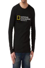 The Chubbys -Tshirt Long Sleeve National Geographic Indonesia - Hitam