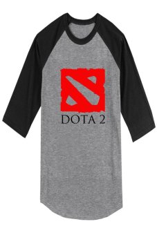 Kaos Dota Dota 24 Raglan the chubbys tshirt raglan dota 2 hitam abu abu lazada Kaos Dota Dota 24 Raglan the chubbys tshirt raglan dota 2 hitam abu abu lazada