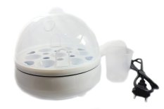 TokoKadoUnik Egg Boilers - Food Steamers 2in1 -Putih