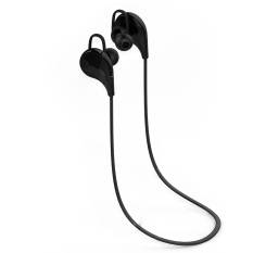 Top Quality Stereo Bluetooth 4.0 Headset with Mic for iPhone iPad Samsung Xiaomi Huawe (Black) (Intl)