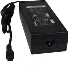 Toshiba Adaptor Laptop 1196 15V 8A 4PIN Trapezium - Hitam