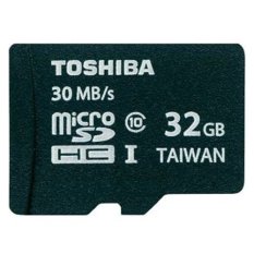 Toshiba MicroSDHC UHS-I Class 10 30MB/s 32GB withSD Card Adapter