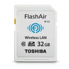 Toshiba SDHC Memory Card Wifi Class 10 Flash Air - 32 GB
