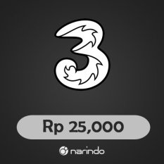 Tri Pulsa Electric 3 - Reg Rp. 25.000