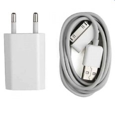Triple F Travel Charger Original For Iphone 4 / 4S - Putih