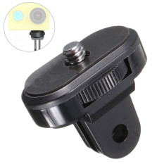 Tripod Mount Adapter For Sony Action Cam Camera For GoPro Mount To 1/4' Thread Black - INTL