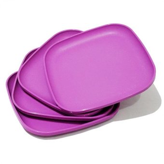 tupperware breakfast plate 4 buah ungu lazada indonesia tupperware breakfast plate 4 buah ungu lazada indonesia