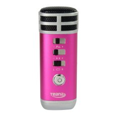 Tuxun Teana i9 Portable Mini Home KTV Karaoke Player Microphone (Pink) - INTL