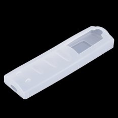TV Remote Control Waterproof Dust Silicone Skin Protective Cover Transparent (Intl)