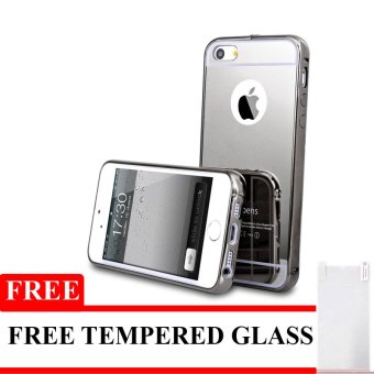 softcase mirror for iphone se 5s 5 hitam softcase mirror for iphone se 5s 5 hitam