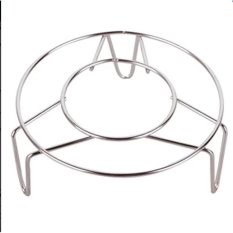 Uncle Sam Kitchen Stainless Steel Steamer Rack Food Steaming Stand (Silver, S) - Intl