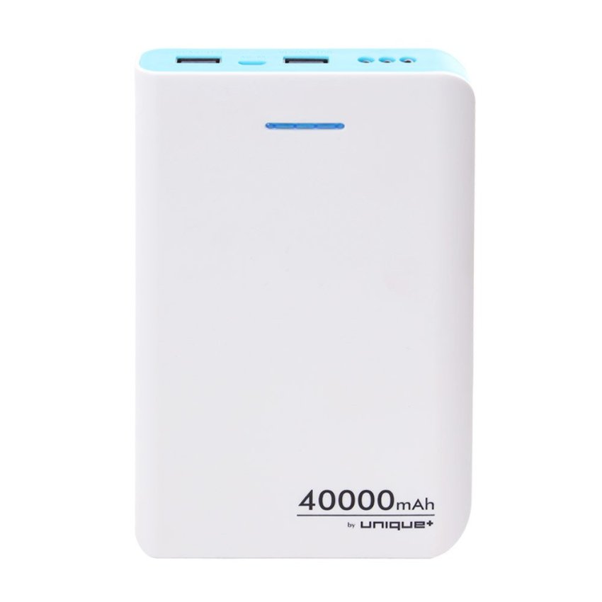 uNiQue Power Bank Gigantic Power 40000mAh - Biru