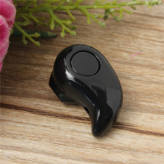 UniversaI Invisible Mini Bluetooth Stereo Earplug Earphone Headsets for iPhone Black - INTL