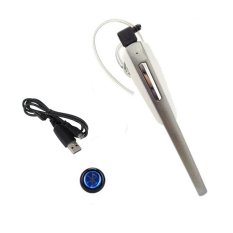 Universal China Handsfree Bluetooth Stereo Headset for Samsung Galaxy S7 - Silver