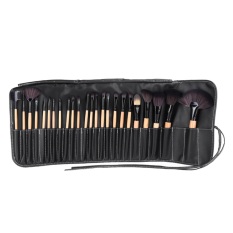 Universal Foundation Eyeshadow Eyeliner Lip Makeup Brushes and Applicators Cosmetic Tool Soft - 24 Pcs
