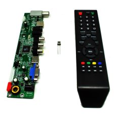 Universal LCD Controller Board TV Motherboard VGA / HDMI / AV / TV / USB - Black